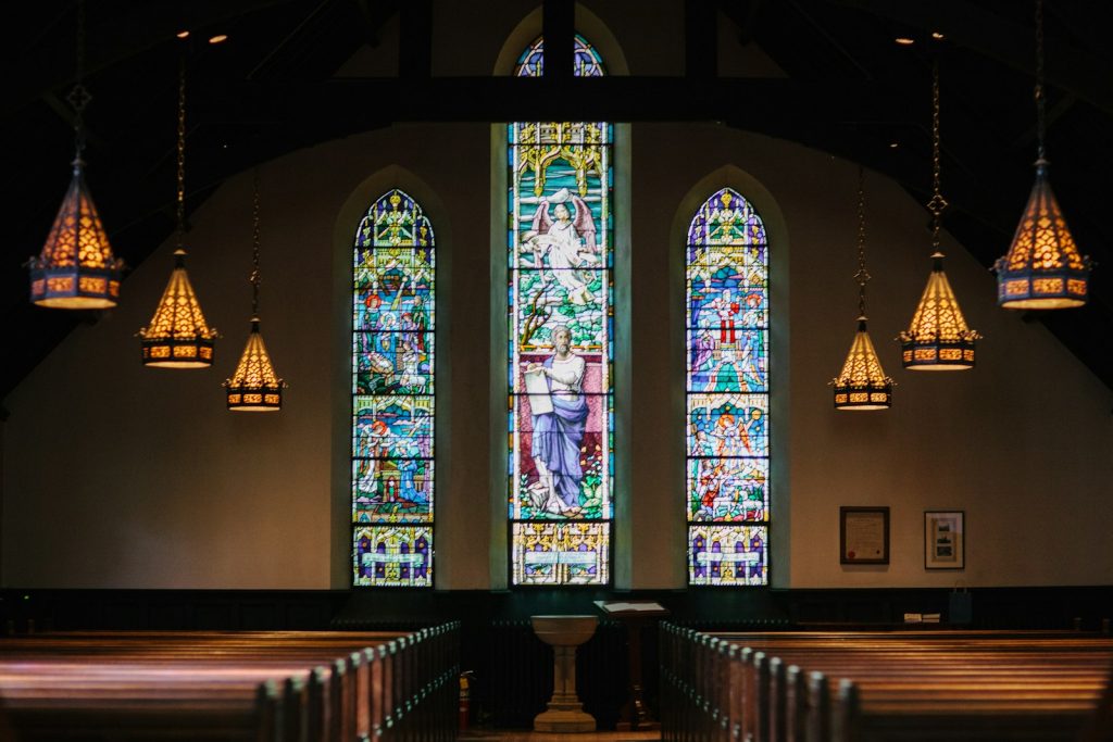 Church Interior Grey